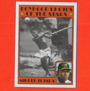 2021 Topps Heritage Minor League 72TBPS-12 Miguel Tejada Modesto A's - Picture 1 of 1