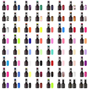 INFINITY NAILS™ Top and Base coat - nail gel polish - UV/LED - NO WIPE TOP 15ml - Picture 1 of 68