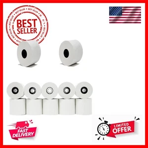 Rotoli di carta termica 44 mm 10 rotoli 1 3/4" x 230' piedi per registratore di cassa affilato... - Foto 1 di 2
