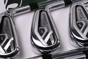 Titleist T300 2021 Irons / 5-PW / Regular Flex AMT Red R300 Shafts - Picture 1 of 7