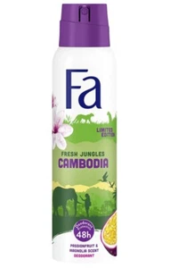 28,67€/L - 6er Pack Fa Deospray - Fresh Jungles Cambodia - 150ml - Bild 1 von 1