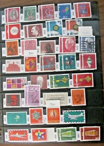Germany Stamps   1966 - 1972  as shown  in their pageholders..(#10) - Picture 1 of 5