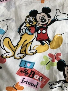 Women's Disney® Mickey Mouse & Pluto Best Friends Scrub Top Size XS - Picture 1 of 6