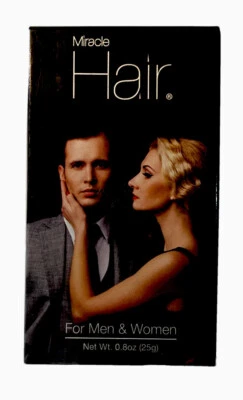 Miracle Hair for Men And Women Brown Color Hair Treatment New - Image 1 of 4