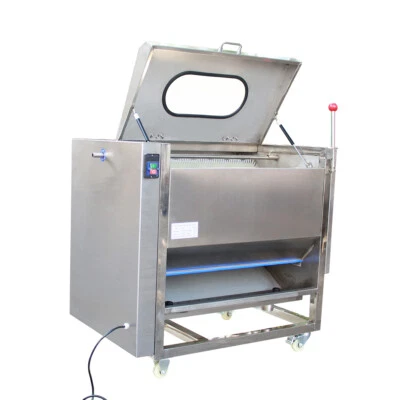 Peladora de patatas eléctrica multifunción 110 V 662-1102 lb/H Foto 1 de 4