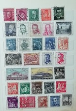 Cecoslovacchia - Lotto di 77 valori usati