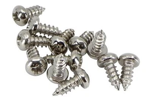 #3 x 1/4" (6.35mm) Truss rod cover screws for Gibson guitars - Qty 12 - Nickel - Picture 1 of 1