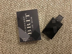 BNIB MEN'S BURBERRY BRIT MINIATURE EAU DE TOILETTE - 5 ML ! - Picture 1 of 1