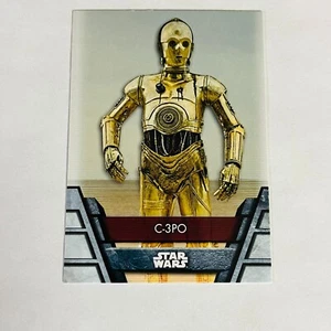 2020 Topps Star Wars Holocron Base Card Reb-6 C-3PO - Picture 1 of 2