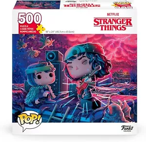Stranger Things Season 4-500 pieces Jigsaw Pop! Puzzles Collectible - Picture 1 of 4