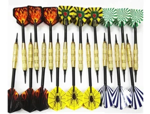 Juego de puntas de dardos de plástico de 18 g dardos de barril de latón para juego electrónico de dardos Pro - Imagen 1 de 9