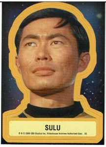 PEGATINA STAR TREK SERIE ORIGINAL 40 ANIVERSARIO SERIE 2 S5 SULU - Imagen 1 de 1