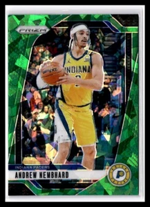 2024-25 Panini Prizm - Andrew Nembhard #6 Green Ice Prizm - Picture 1 of 2