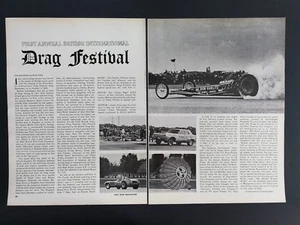 Vintage 1965 First Annual British Drag Festival - Original 7 Page Article  - Bild 1 von 4