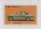 1958 Hemmets Journals Samlarserie Ars Bilar Mercedes 180 #36 f5h