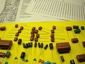 DYNACO SE-10 PC-47 POLYPROPYLENE CAPACITOR UPGRADE KIT  - Picture 1 of 4