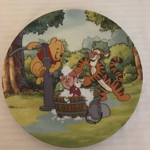Bradford Exchange| Pooh | Trouble With Bubbles| Fun In 100 Acre Woods| Plate - Picture 1 of 3