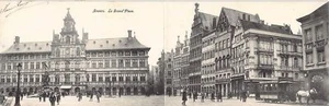 België - ANTWERPEN - Het centrale plein - Picture 1 of 2