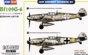 Hobbyboss Messerschmitt Me-Bf-109G-6 Hartmann Barkhorn - 1:48 Modèle-kit Kit - Picture 1 of 4