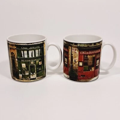 Juego de 2 tazas de té café escaparates Sakura arte en movimiento Foto 1 de 4