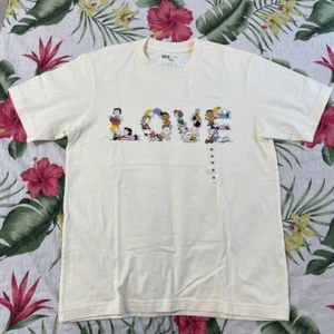 T-Shirt Größe M (JPN) UNIQLO Peanuts UT LOVE T-Shirt gelb aus Japan selten - Bild 1 von 3