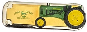 Franklin Mint John Deere Tractor 1948 Model B Pocket Knife 3.5” Closed W/ Case - Picture 1 of 5