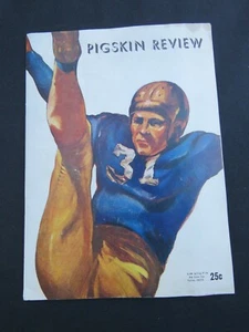 Pigskin Review - 1946 USC Trojans vs Cal Bears Program College Football Mint! - Picture 1 of 5