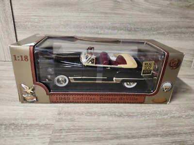 Road Legends 1949 Cadillac cupé Deville escala 1:18 edición cuero real (leer) Foto 1 de 4