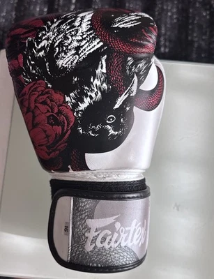 Fairtex Muay Thai Boxing Glove BGV24 - Beauty of Survival Limited Edition - Image 1 of 2