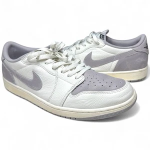 Men’s Size 13 - Air Jordan 1 Retro OG Low Atmosphere Grey Shoes - Picture 1 of 22