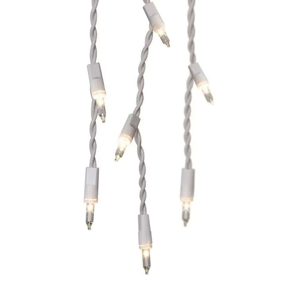 GE 61516HD Icicle Lights - Clear