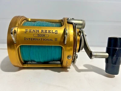 Penn ReelS InternationalⅡ 50SW Lever Drag Fishing Reel Big Game Trolling sea - Image 1 of 4