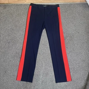 Lauren Ralph Lauren Damen Marine Seitenstreifen Cropped Hose Slim Größe 6 - Bild 1 von 3
