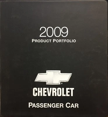 Chevrolet 2009 color de auto y tapicería concesionario álbum libro de datos opciones especificaciones Foto 1 de 2
