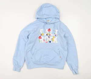 Saltrock Girls Blue Pullover Hoodie 11-12 Years Floral Graphic - Picture 1 of 12