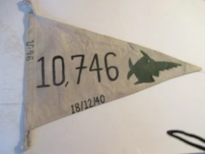 WWII GERMAN U-BOAT U-96 GREEN SWORDFISH 10746TON VICTORY FLAG - Picture 1 of 1