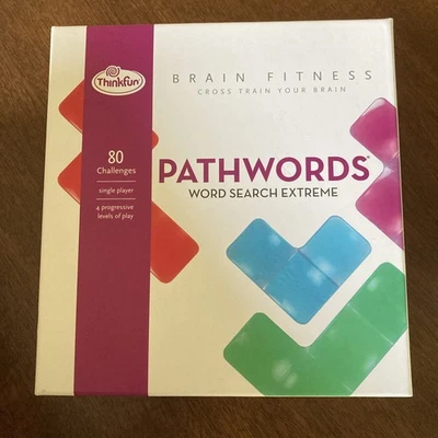 ThinkFun Brain Fitness Pathwords Word Search Extreme 2014 ~ EUC - Image 1 of 4
