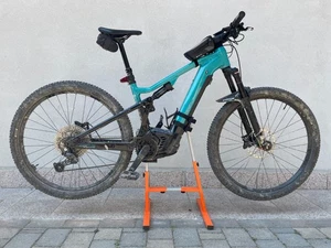 Cavalletto Manutenzione Centrale Bici Emtb E-Bike Universale Regolabile - Picture 1 of 23