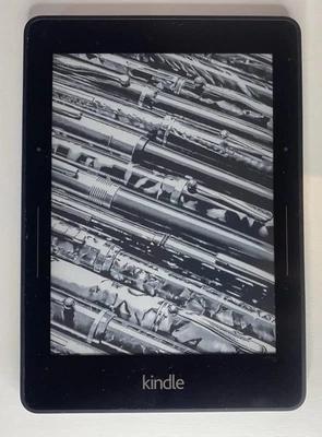 Amazon Kindle Voyage (7. Generation) 4GB, WLAN, 15,2 cm (6 Zoll) - Schwarz - Bild 1 von 3
