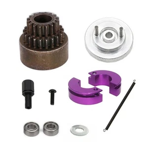 1/10 RC Car 16-21T Double Gear Clutch Flywheel Bearing For HSP 94122 02023 - Picture 1 of 19
