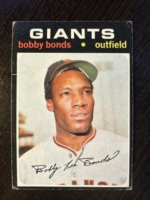 1971 TOPPS #295 BOBBY BONDS SAN FRANCISCO GIANTS VG *Hot Corner Vintage* C Foto 1 de 2