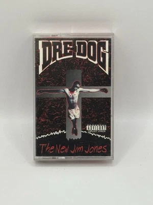 DRE DOG - The New Jim Jones - 1993 - Solid Red Cassette - Andre Nickatina - RARE - Image 1 of 3