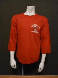 T-shirt vintage anni 70-80 University of Oklahoma Sooners manica 3/4 - Artex usata in ottime condizioni - Foto 1 di 7