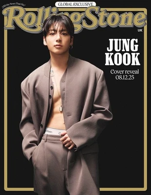 Jung Kook Graces The Cover Of Rolling Stone UK Global Exclusive Cover Reveal - Image 1 of 4