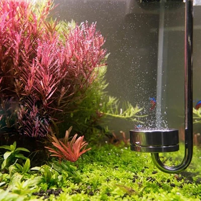 Stainless Steel CO2 Diffuser with  Connector for Aquarium Plant Tank - Image 1 of 4