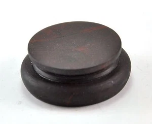 45mm Round Carved Solid Natural Wood Display Stand Base Figurine Statue Rosewood - Picture 1 of 2