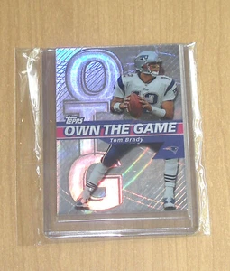 Tarjeta insertada Topps Own the Game 2002 Tom Brady OG7 buen estado - Imagen 1 de 2