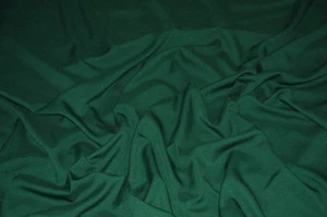 Hunter Green Poplin Fabric Polyester Solid 60'' by YD Table Covers Apparel  - Picture 1 of 1