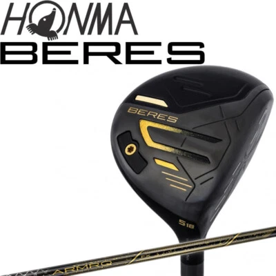 HONMA Golf Japan Limitierte Modell 2024 BERES 09 BLACK Fairway Holz Armrq Fx - Bild 1 von 4
