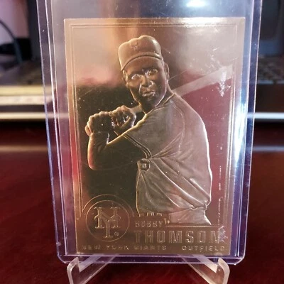 BOBBY THOMSON 22kt Gold Danbury Mint Card - Image 1 of 2